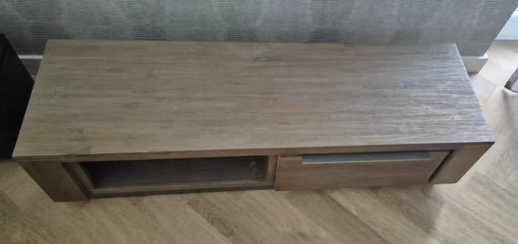 TV meubel - ideaal voor kleine woonkamer, Huis en Inrichting, Kasten | Televisiemeubels, Gebruikt, 100 tot 150 cm, Ophalen of Verzenden