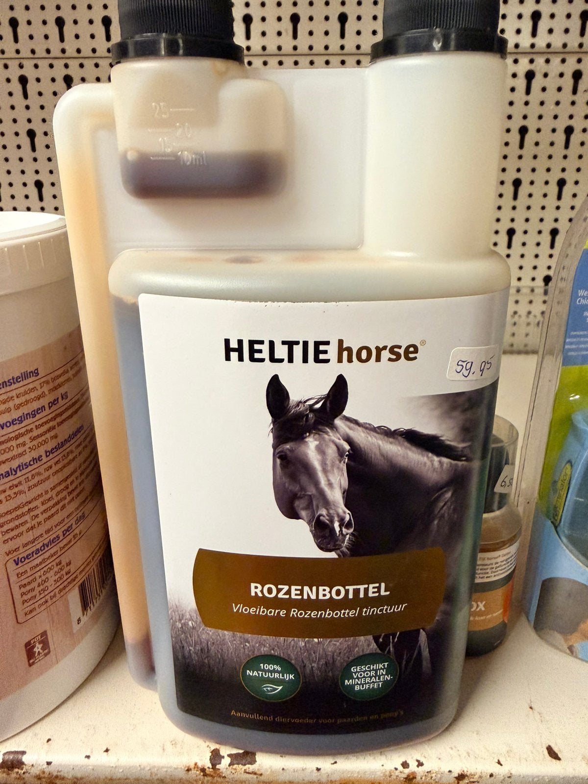 Heltie horse Rozenbottel 1 liter, Ophalen of Verzenden, Overige soorten
