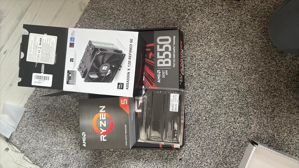 Msi b550 ryzen 5 5600 32 gb ddr 4 ram, Ophalen of Verzenden