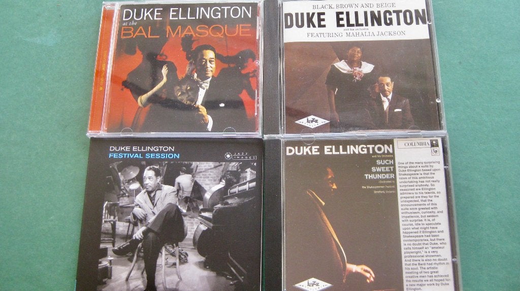 4 cd’s Duke Ellington, Ophalen of Verzenden, Zo goed als nieuw, Inclusief boekje, Jazz