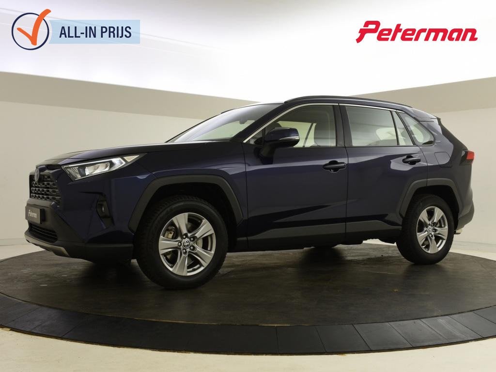 Toyota RAV4 2.5 Hybrid Active | Allseasons | Carplay | Parke, 12 maanden, Stof, Gebruikt, Euro 6