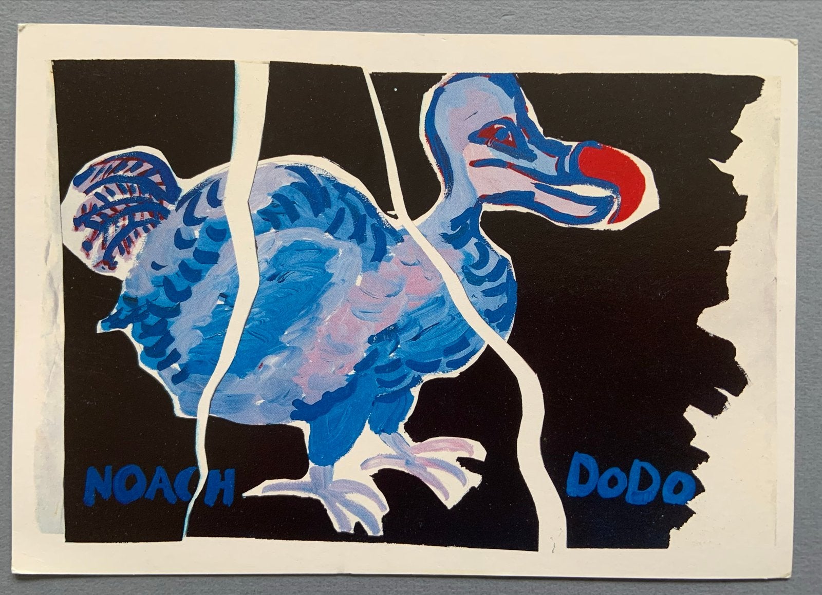 Karel Appel's NOACH Dodo Ansichtkaart - 1994, Verzamelen, Verzenden, 1980 tot heden, Ongelopen
