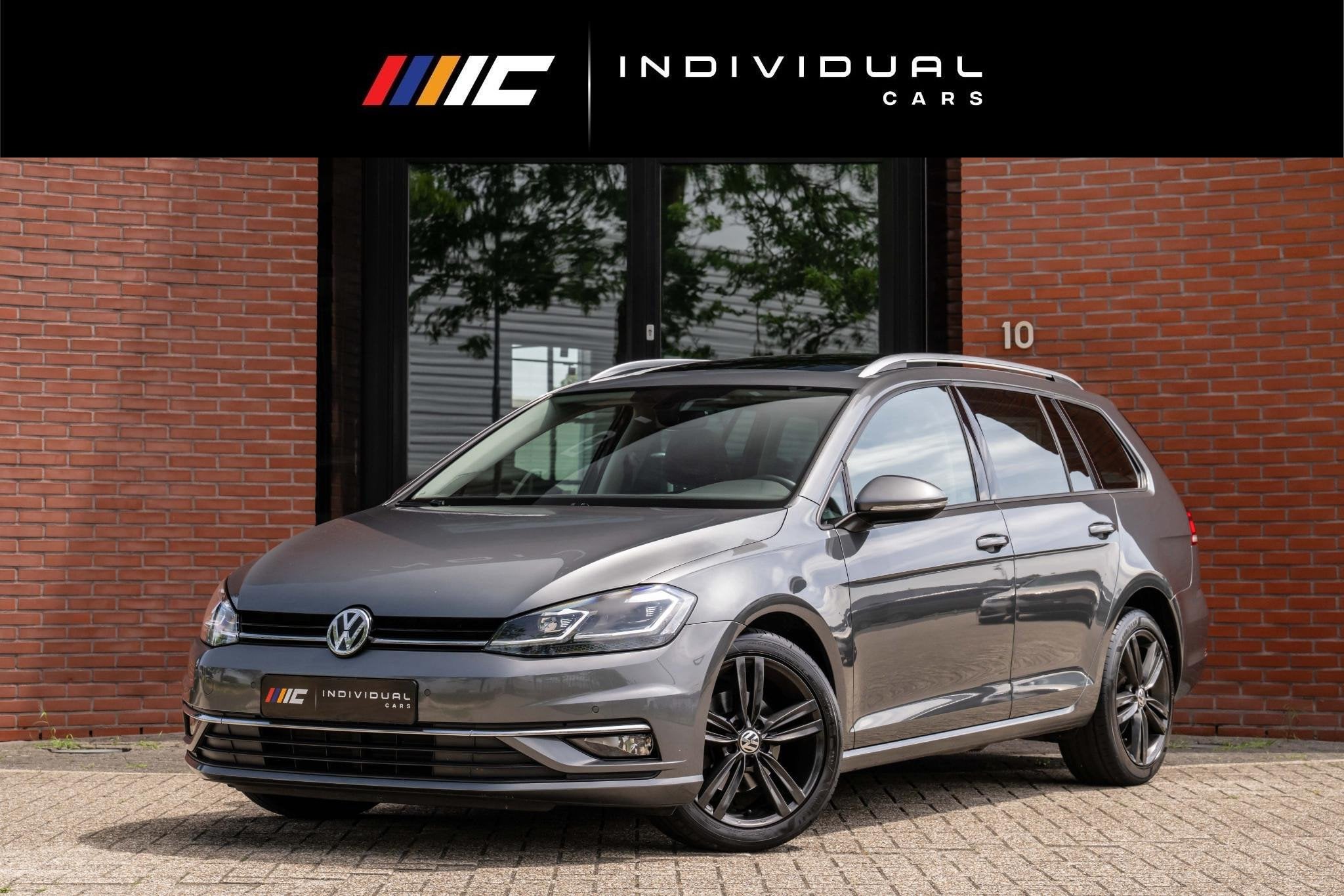 Volkswagen Golf Variant 1.5 TSI Highline ACC Pano Massage Or, Auto's, 4 cilinders, Origineel Nederlands, Automatische klimaatregeling