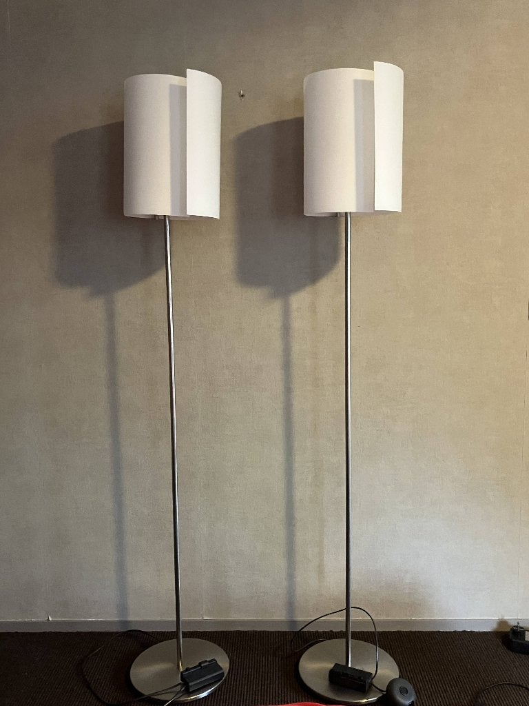 2 design schemer lampen met dimmer te koop, Ophalen, Led-lamp, Met schakelaar, E27 (groot)