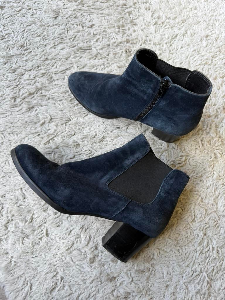 Paul Green enkellaarsjes blauw maat 38, Ophalen of Verzenden, Zo goed als nieuw, Blauw