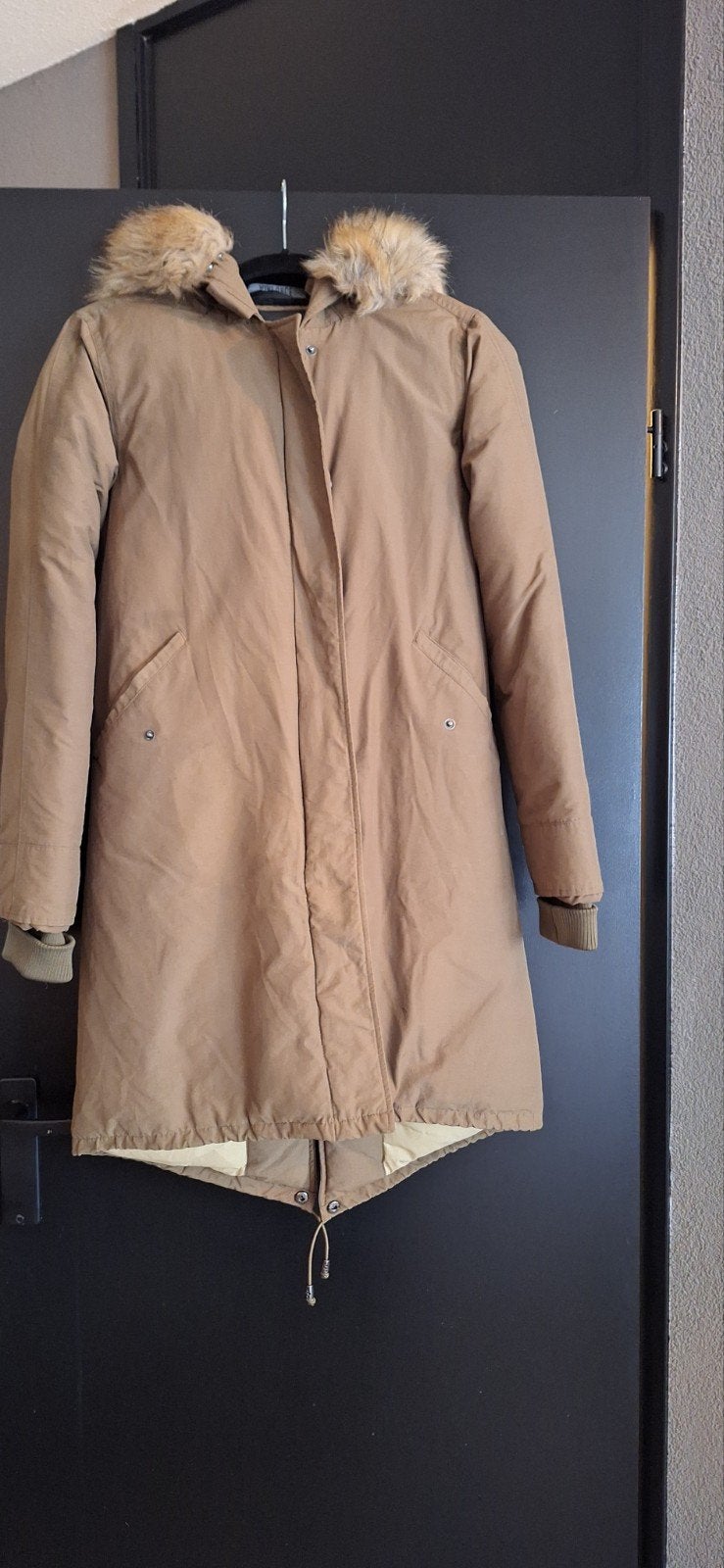 Airforce jas legergroen maat 164 (S) - Zo goed als nieuw, Kleding | Dames, Jassen | Winter, Ophalen of Verzenden