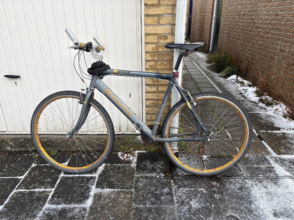 Fiets, Ophalen, Gebruikt, 26 inch, Velgrem