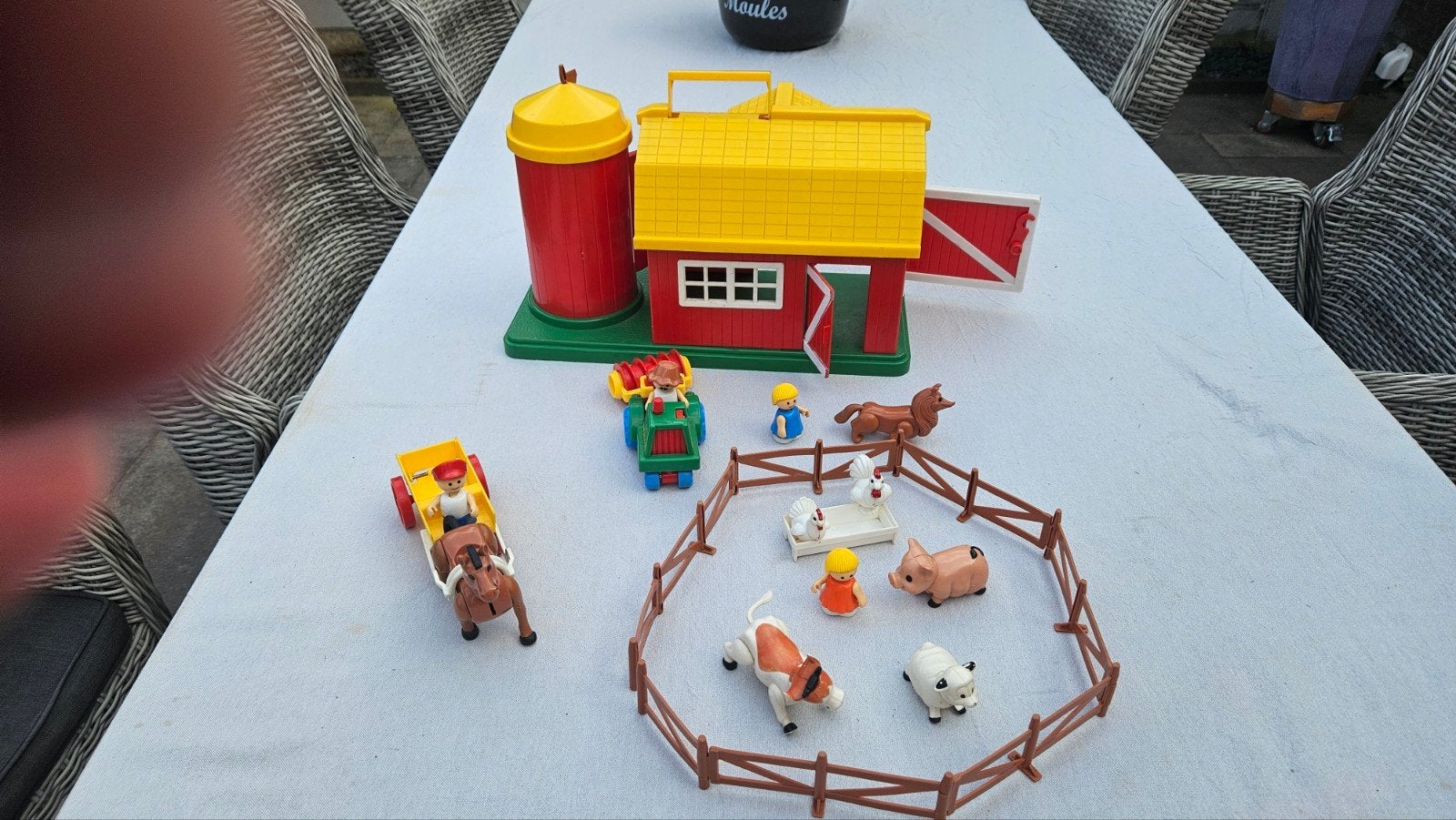Speelgoed  boerderij jaren 90 veel dieren oorsterk, Kinderen en Baby's, Speelgoed | Houten speelgoed, Ophalen of Verzenden
