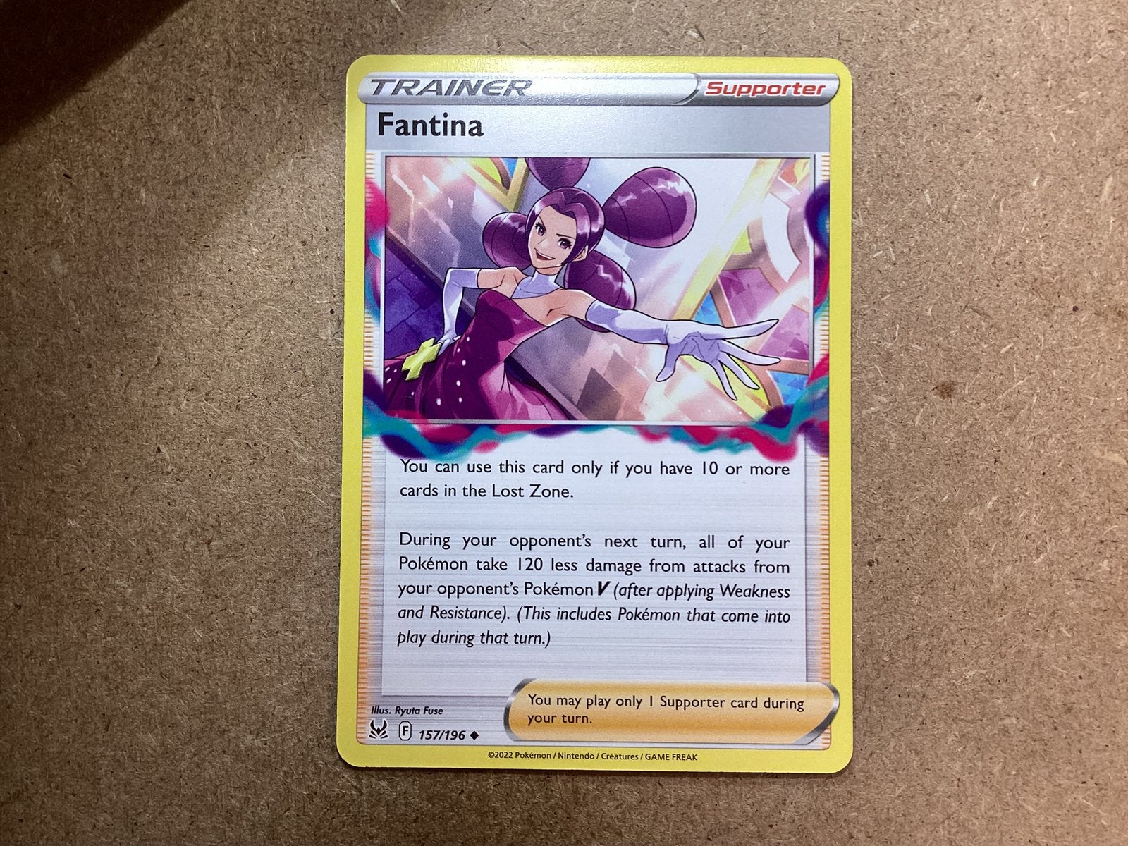 1x Fantina [LOR 157/196] (Near Mint), Ophalen of Verzenden, Zo goed als nieuw, Losse kaart