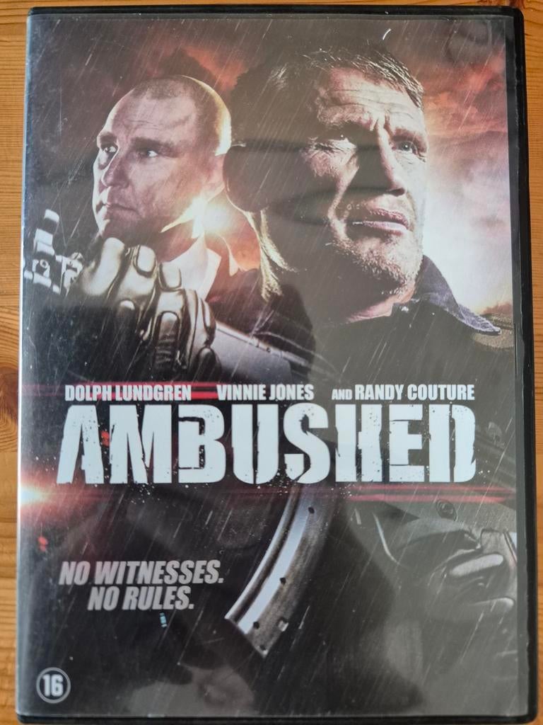 Ambushed DVD - Dolph Lundgren, Vinnie Jones, Randy Couture, Vanaf 16 jaar, Ophalen of Verzenden, Zo goed als nieuw, Actiethriller