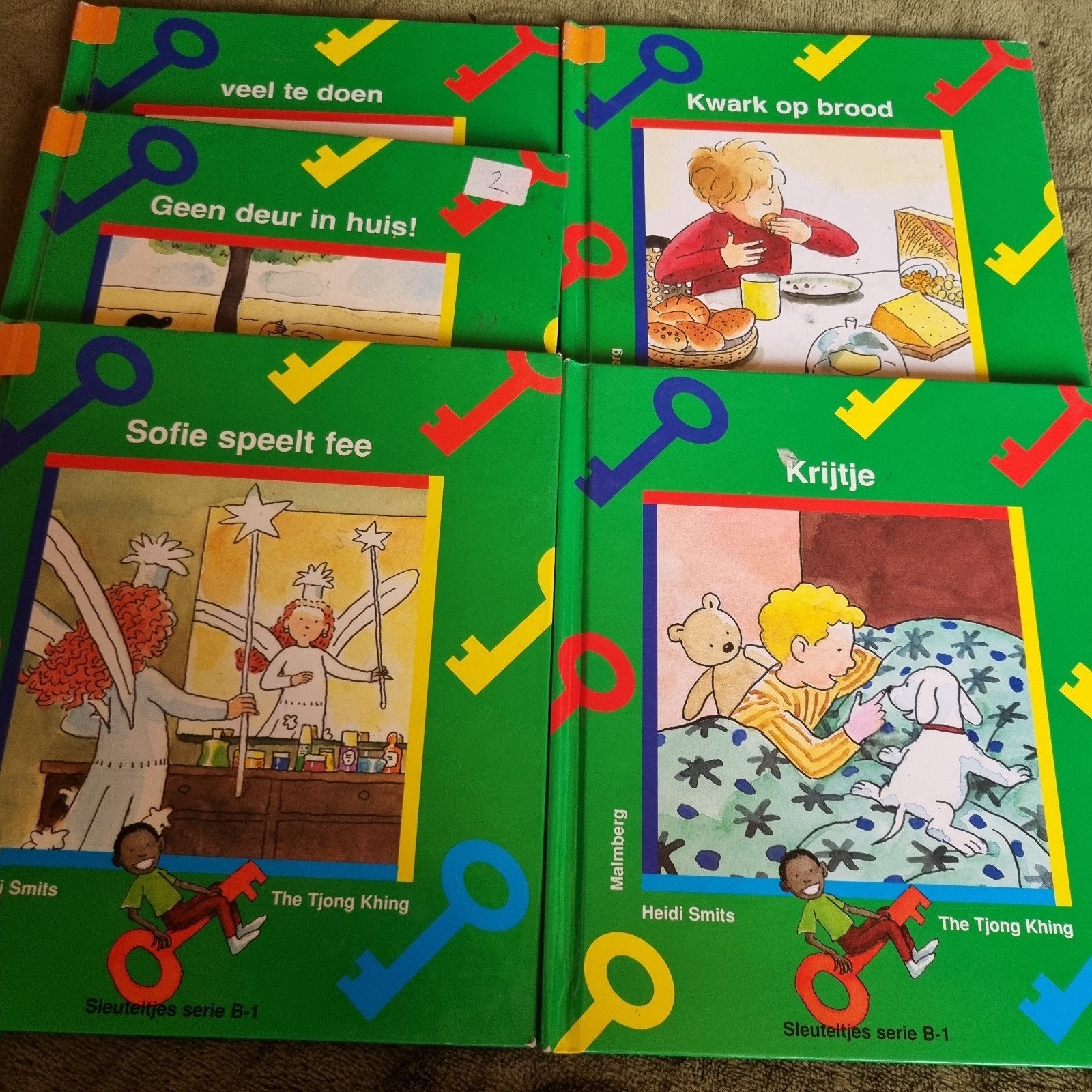 Sleuteltjes serie B-1 leesboekjes  basisschool groep 3, Boeken, Ophalen of Verzenden, Gelezen, Heidi Smits, The Tjong Khing, Fictie algemeen