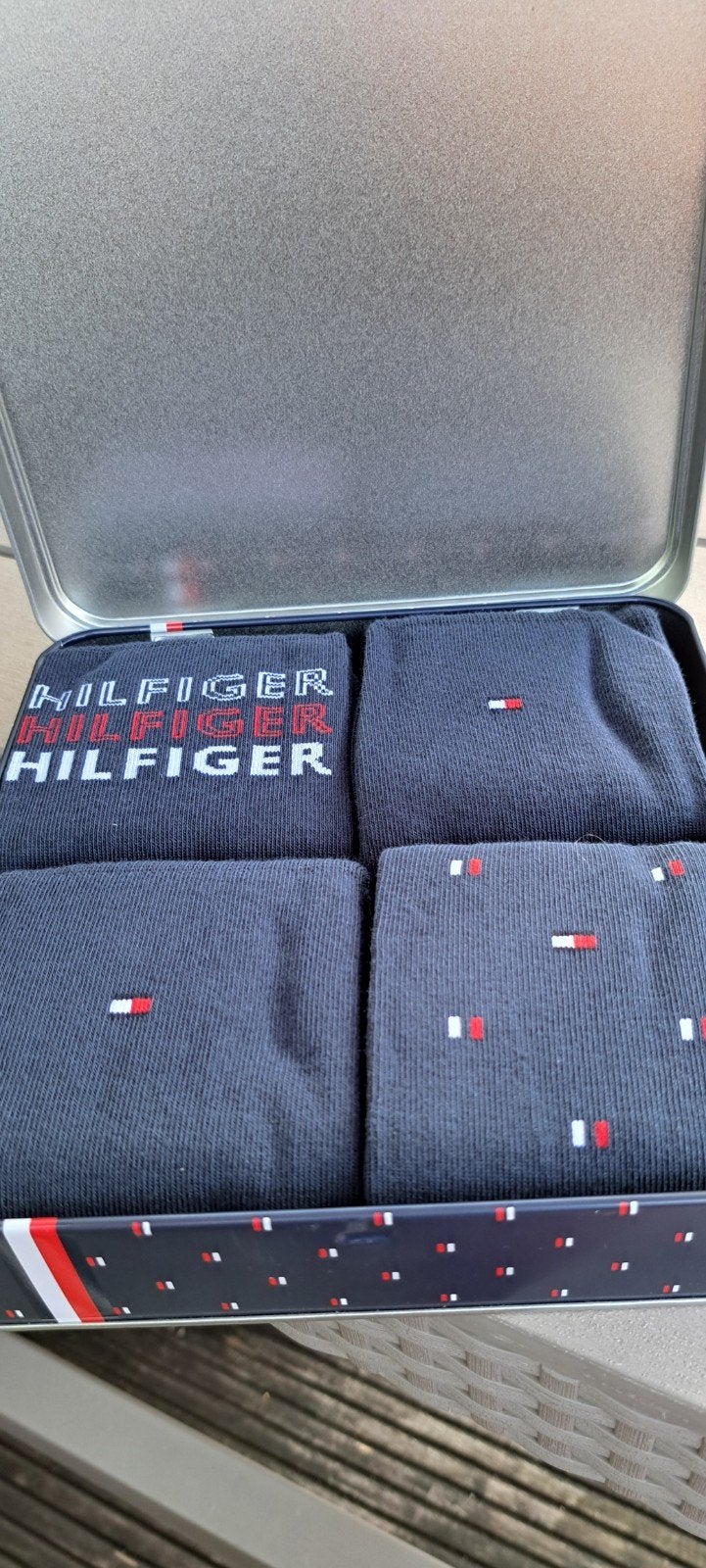 Tommy Hilfiger sokken in luxe blik. Maat 39-42., Ophalen of Verzenden, Nieuw, Tommy Hilfiger