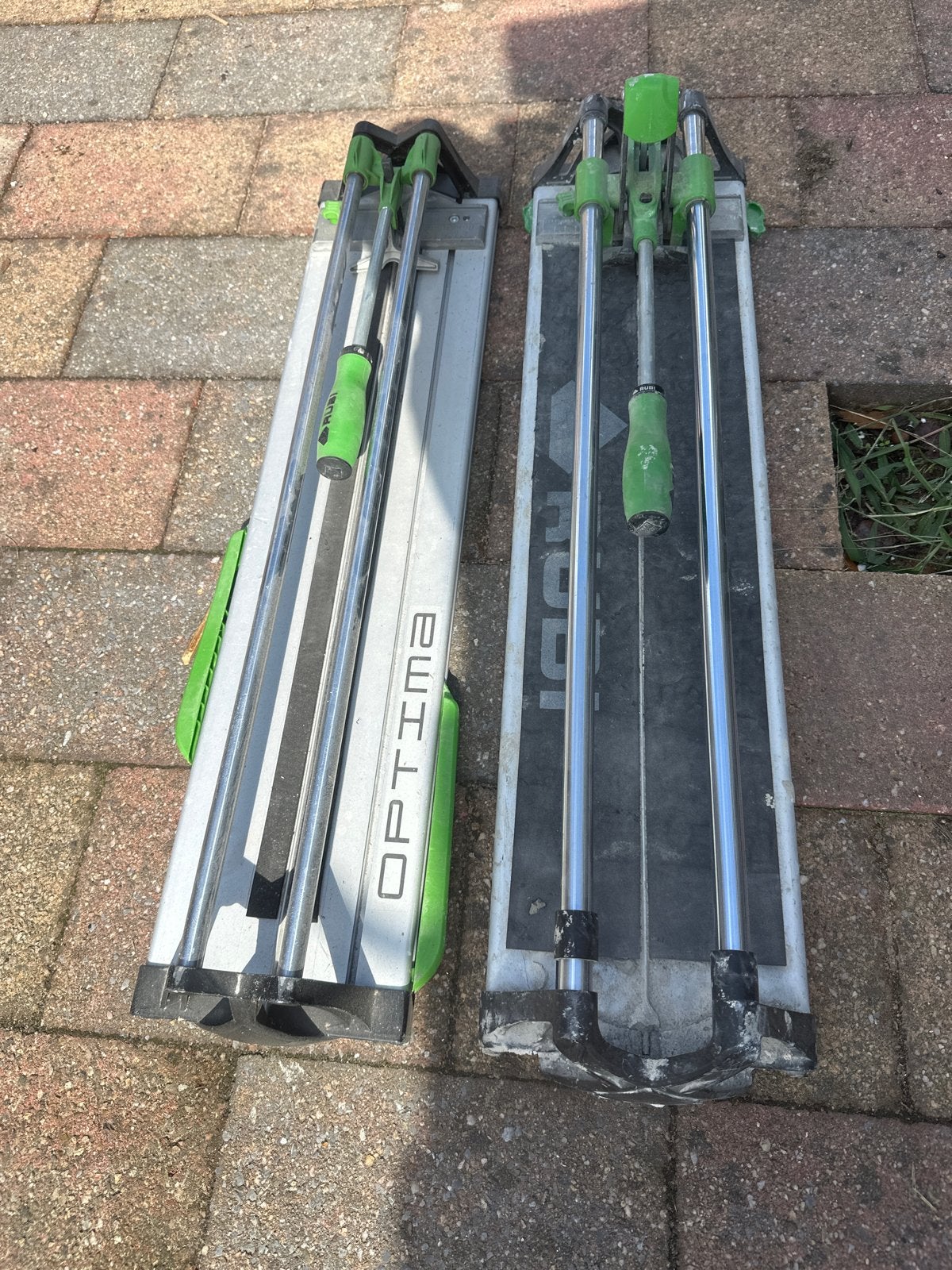 Rubi Optima tegelsnijders - Set van 2, Ophalen, Gebruikt, Overige typen, 20 tot 40 cm