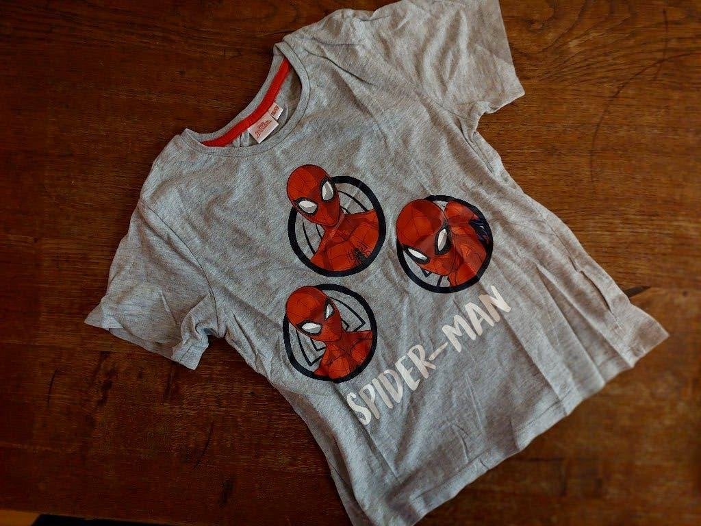 Shirt met korte mouw van Spider-Man  in maat 116 - 122, Kinderen en Baby's, Kinderkleding | Maat 116, Spider-Man, Jongen of Meisje