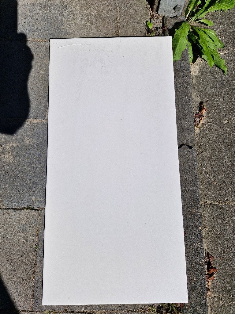 Wandtegels wit 30 x 60 cm ongeveer 3 m², Ophalen, 40 tot 60 cm, Nieuw, Minder dan 5 m²