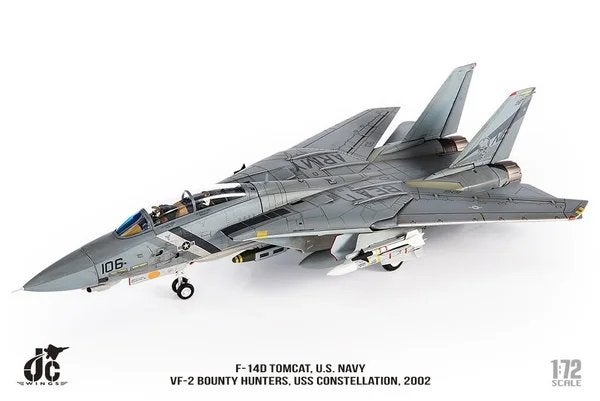 JC Wings JCW-72-F14-009 | Grumman F-14D Tomcat, Ophalen, Nieuw, Schaalmodel, Leehing380@163.com