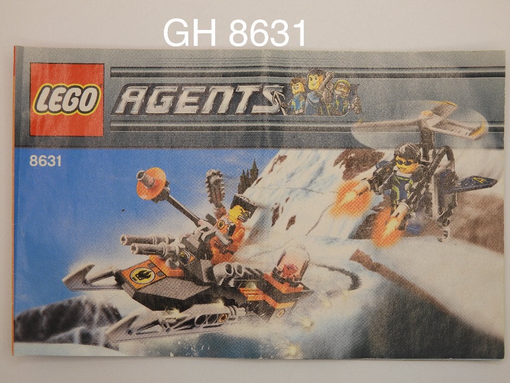 Lego 8631 Mission 1: Jetpack Pursuit, Gebruikt, Overige thema's, Lego, Ophalen of Verzenden