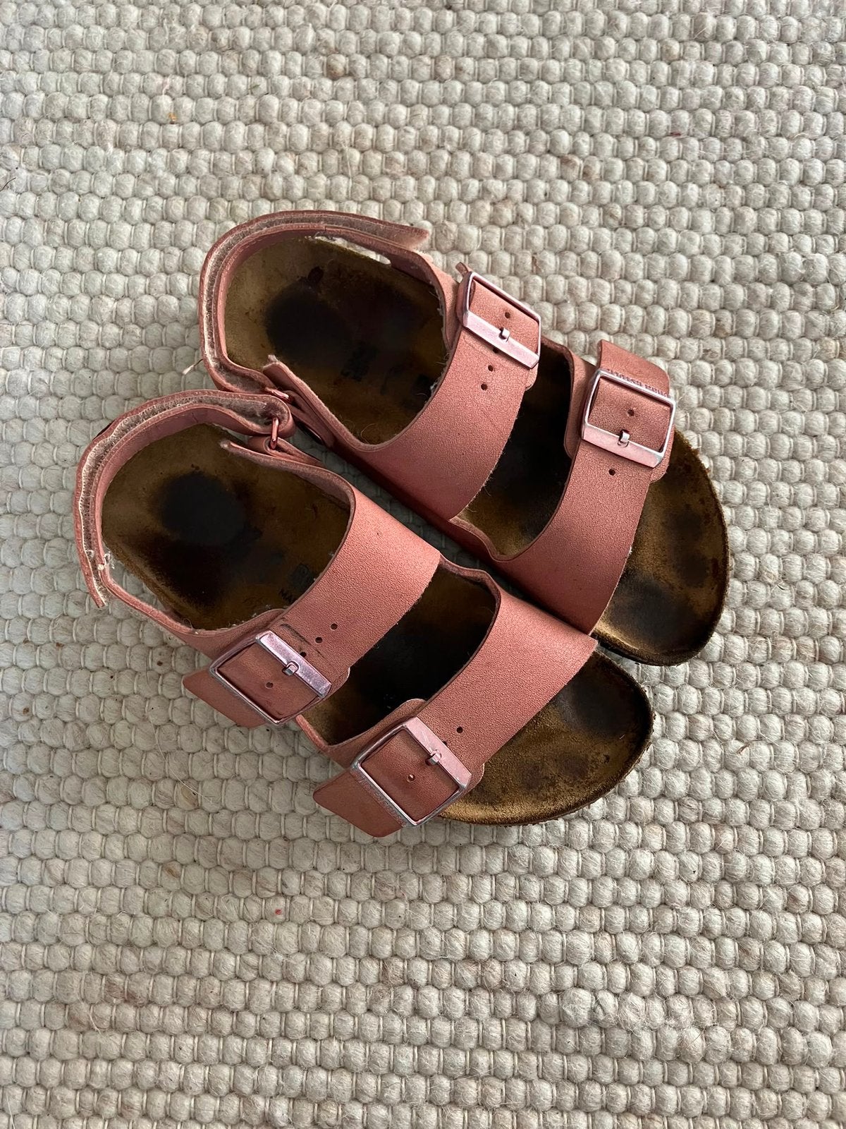 Birkenstock Milano sandalen maat 37, Kleding | Dames, Ophalen, Zo goed als nieuw, Beige, Sandalen of Muiltjes
