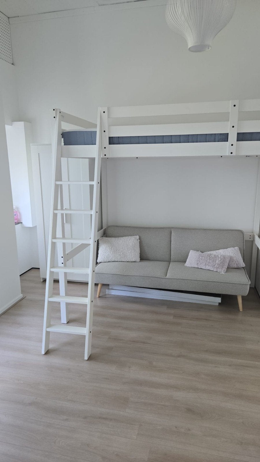 IKEA Stora Hoogslaper zonder matras zgan!!, Ophalen, Hoogslaper, Tweepersoons, 140 cm