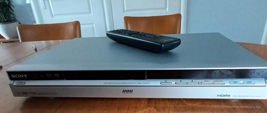 Sony RDR-HX860 DVD Recorder met HDD en HDMI Upscale, Gebruikt, Met harddisk, Dvd-recorder, Ophalen of Verzenden