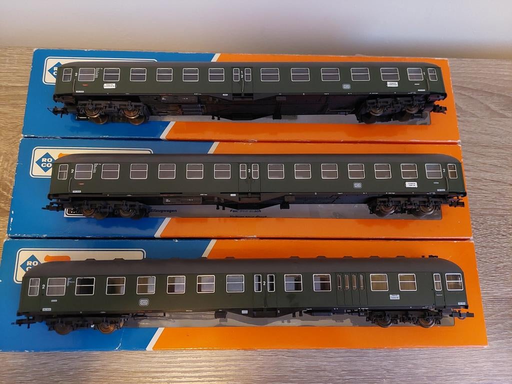 Roco H0 44680 44681 44682 DB Midden-instapwagens, Hobby en Vrije tijd, Ophalen of Verzenden, Gelijkstroom, Wagon, Roco