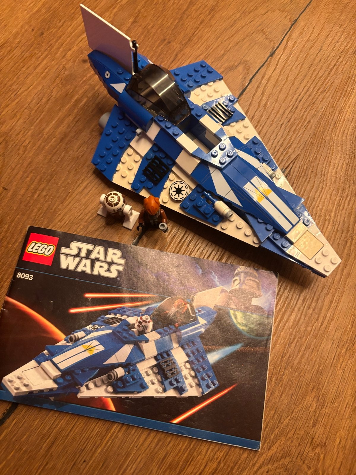 LEGO Star Wars 8093 Plo Koon's Jedi Starfighter, Star Wars, Lego, Ophalen of Verzenden, Zo goed als nieuw