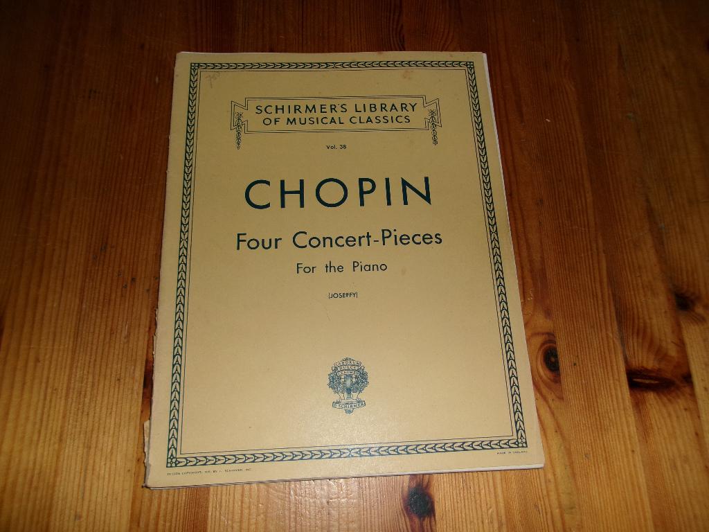 Chopin - Four Concert Pieces, Gebruikt, Klassiek, Ophalen of Verzenden, Artiest of Componist