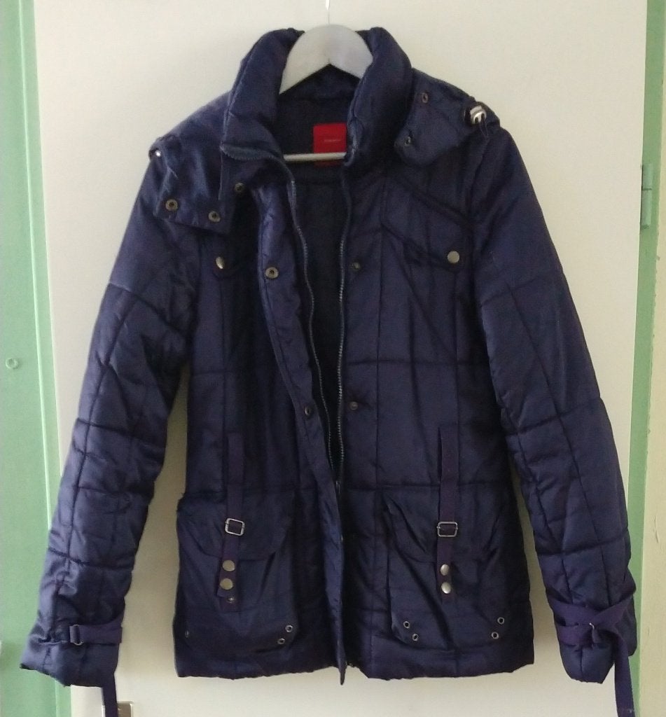 winterjas maat M, Vero Moda volgnr 24, Kleding | Dames, Maat 38/40 (M), Blauw, Vero Moda, Ophalen of Verzenden