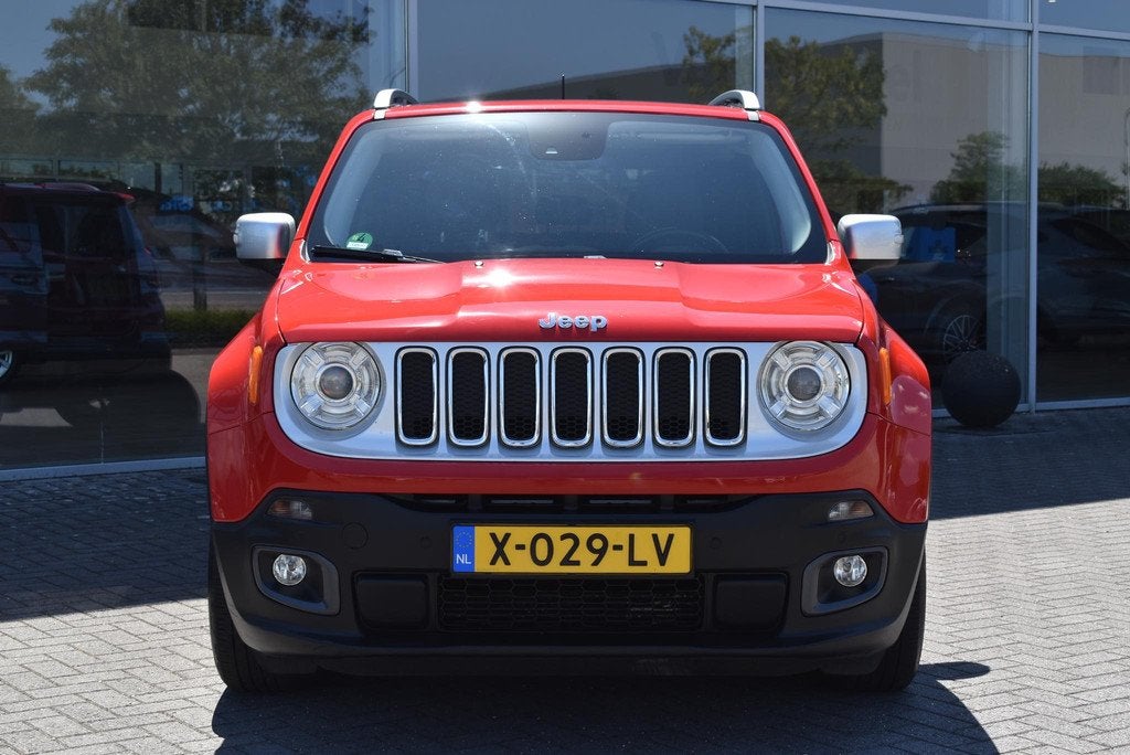 Jeep Renegade 1.4 MultiAir Limited | Climate Control | Cruis, Auto's, Jeep, 12 maanden, 4 cilinders, Leder, 600 kg