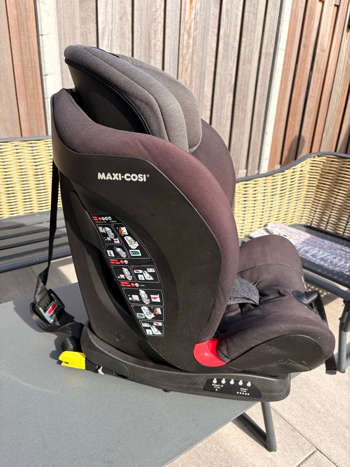 Maxi-Cosi Titan autostoel -, Ophalen, Gebruikt, Verstelbare rugleuning, 9 t/m 36 kg