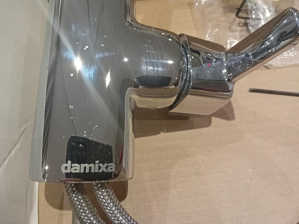Damixa keukenmengkraan, Doe-het-zelf en Verbouw, Sanitair, Ophalen of Verzenden, Gebruikt, Chroom, Kraan