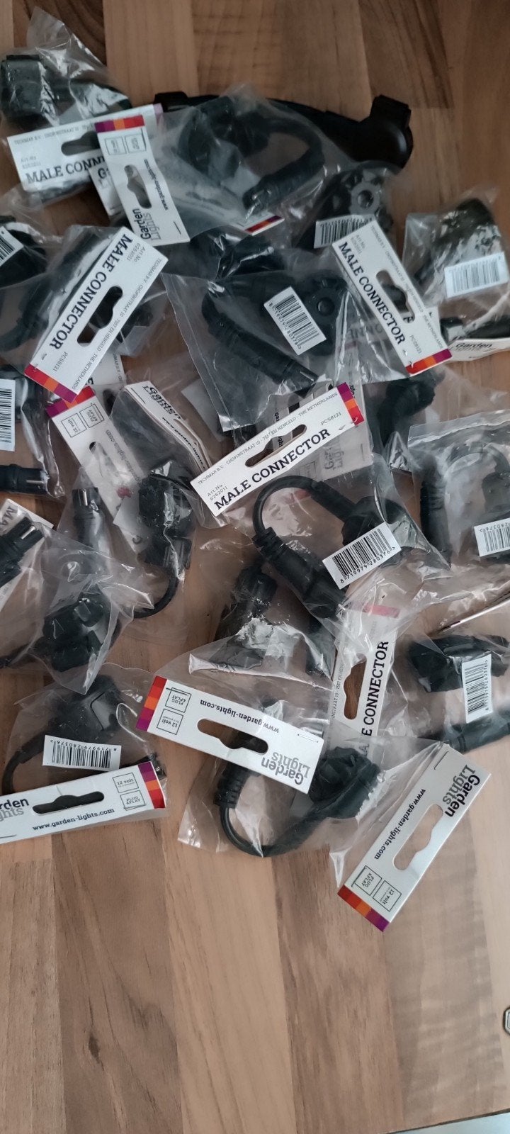 Garden Lights Flex connector

7 stuks prijs per stuk, Ophalen of Verzenden, Nieuw, Kabel of Snoer