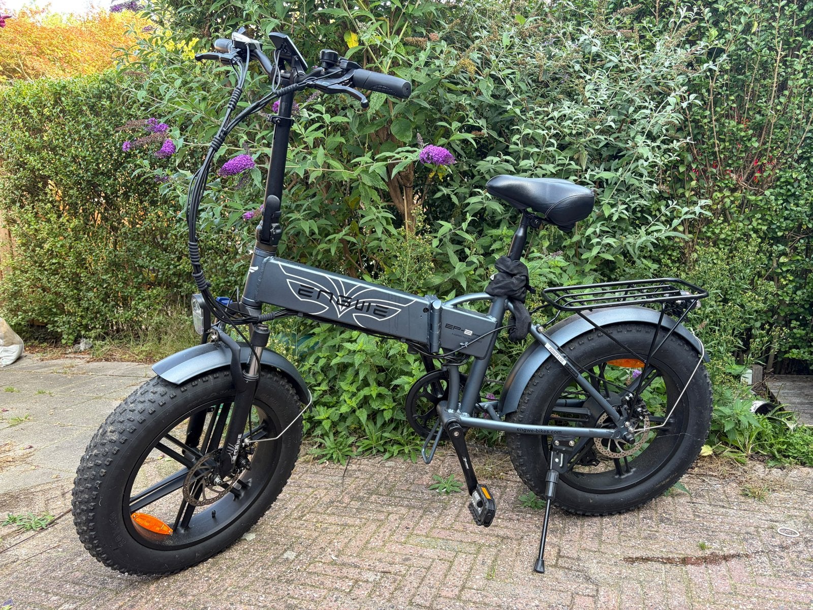 ENGWE EP-2 Pro Opvouwbare E-Bike - 750W Motor, z.g.a.n., Fietsen en Brommers, Zo goed als nieuw, Minder dan 47 cm, 50 km per accu of meer