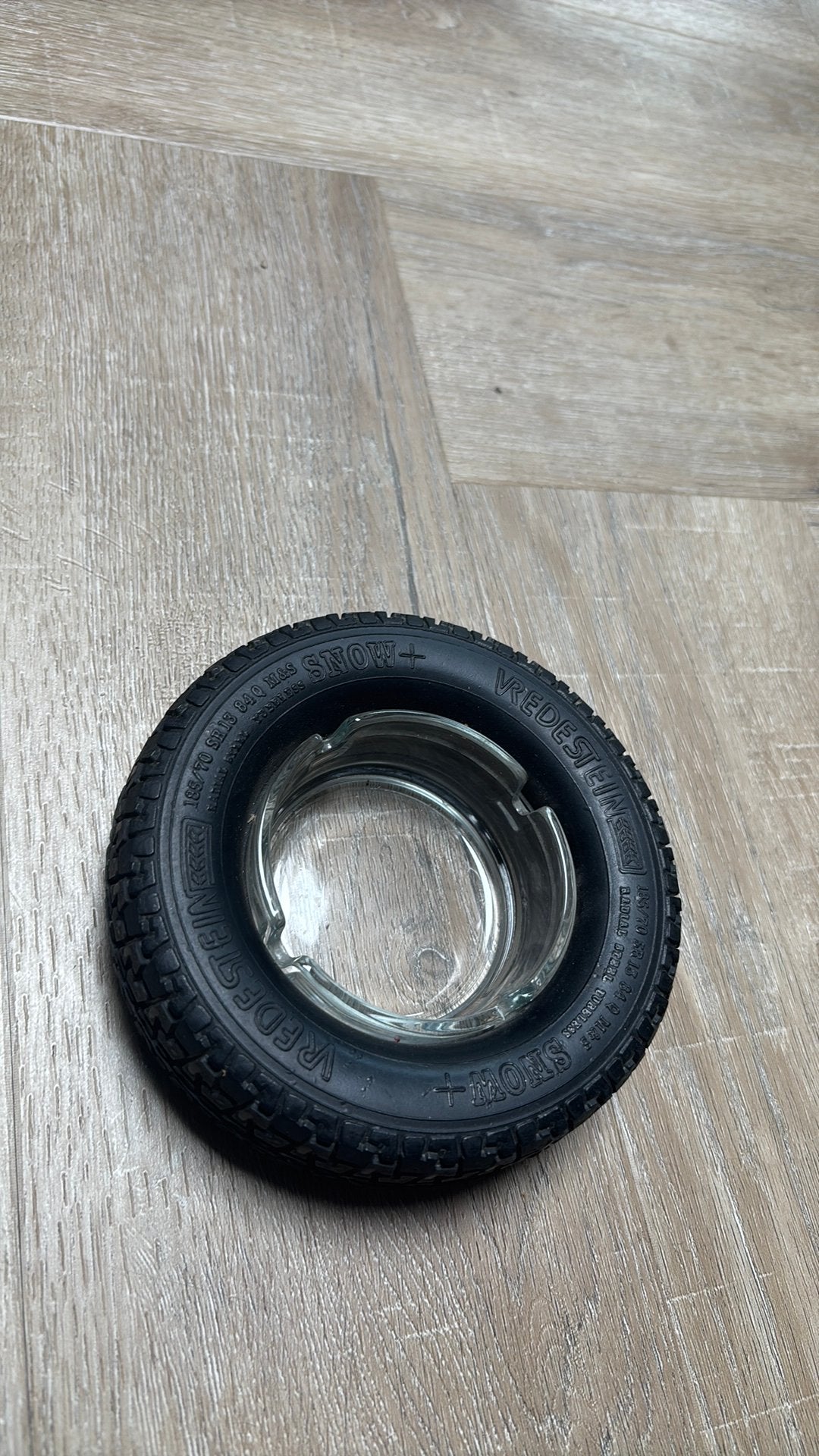 Vredestein oldskool asbak, Ophalen of Verzenden, Nieuw