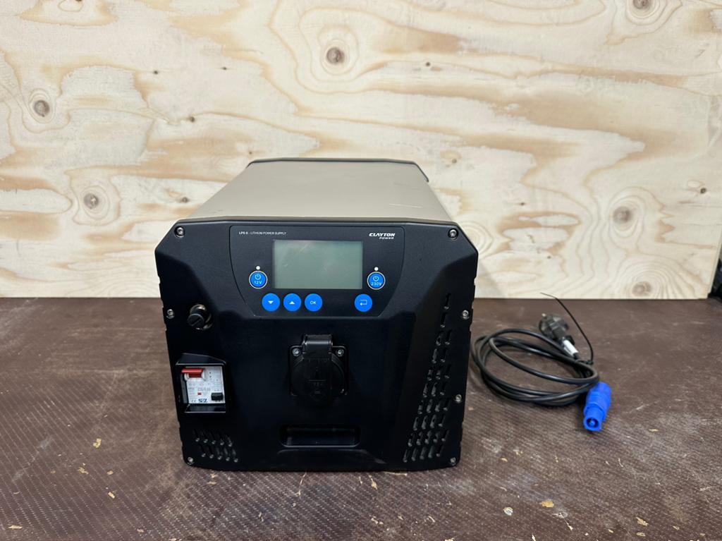 Clayton power lps 2 1500, 100ah lithium accu omvormer 12/230, Ophalen, Gebruikt, Clayton, Clayton
