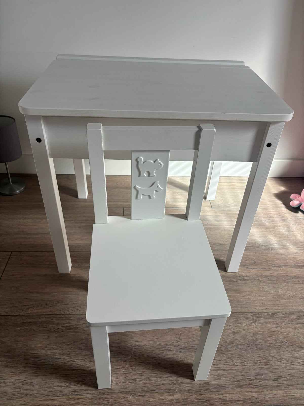 Kinderbureau met stoel - zo goed als nieuw, Kinderen en Baby's, Ophalen, Gebruikt, Tafel(s) en Stoel(en)