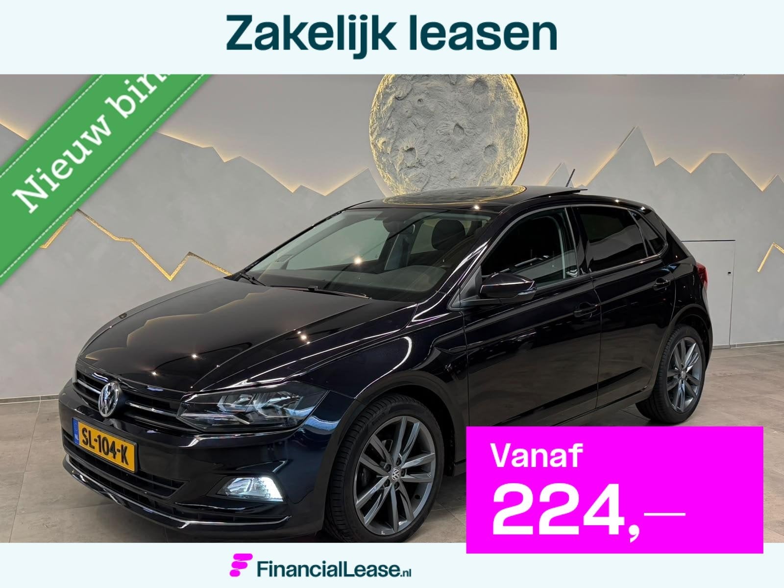 Volkswagen Polo 1.0 TSI Beats Panorama/Camera/ACC/Carplay, Voorwielaandrijving, 40 €/maand, Euro 6, Origineel Nederlands