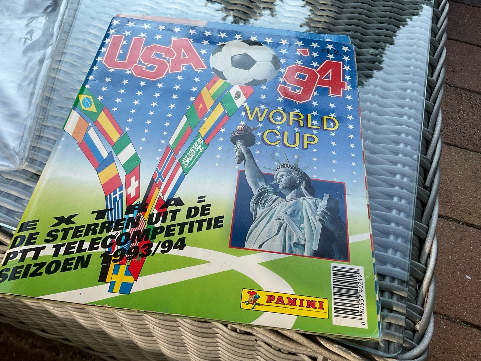 Panini wk 94 compleet nl uitgave, Ophalen of Verzenden, Zo goed als nieuw, Buitenlandse clubs, Poster, Plaatje of Sticker