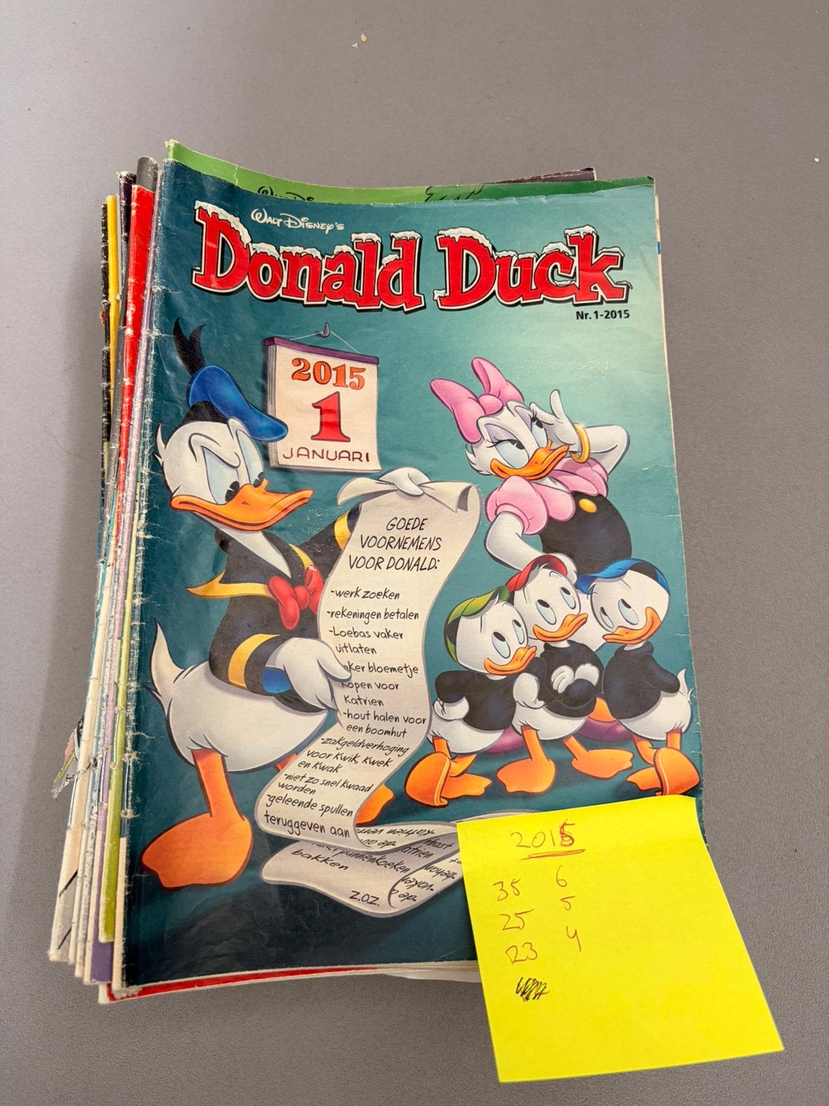 Donald duck jaargang 2015 (bijna compleet), Complete serie of reeks, Ophalen, Zo goed als nieuw, Europa