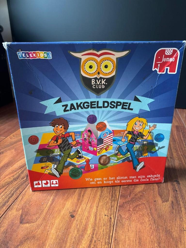 Zakgeldspel, Hobby en Vrije tijd, Gezelschapsspellen | Bordspellen, Een of twee spelers, Ophalen of Verzenden, Gebruikt, Jumbo