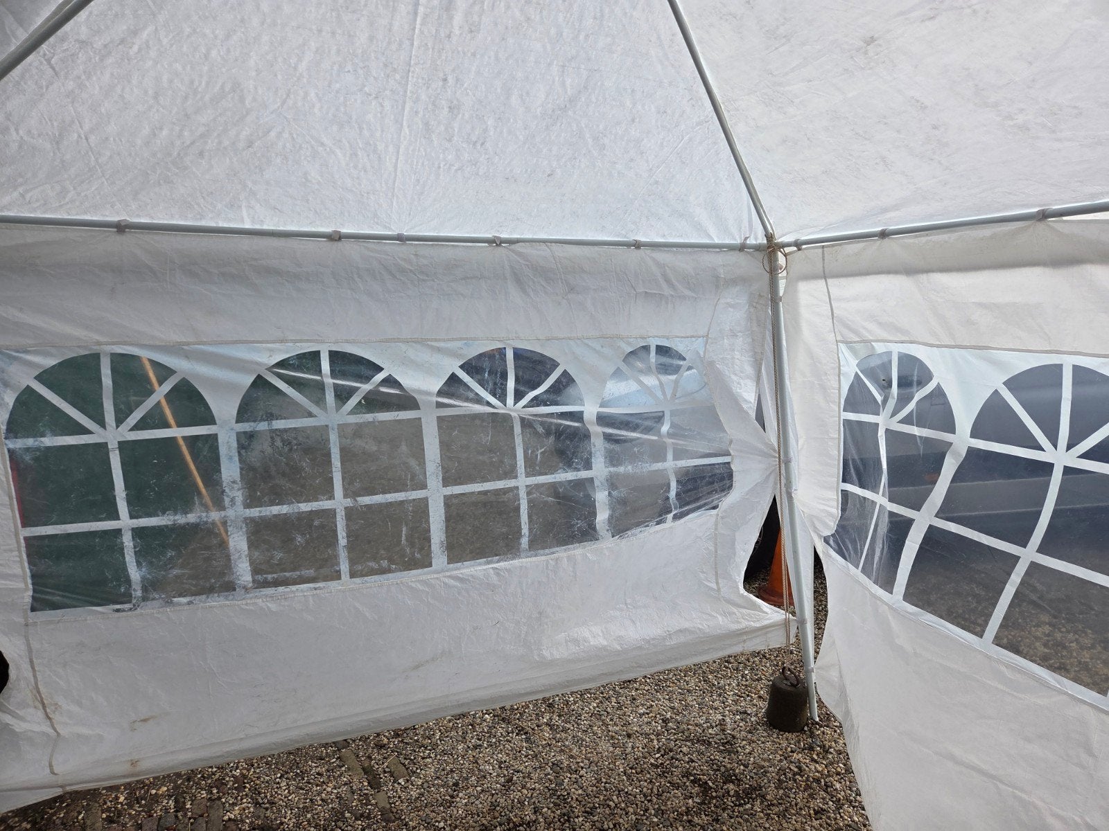 party tent 3x6 meter, Ophalen, Gebruikt, Partytent, 2 meter of meer