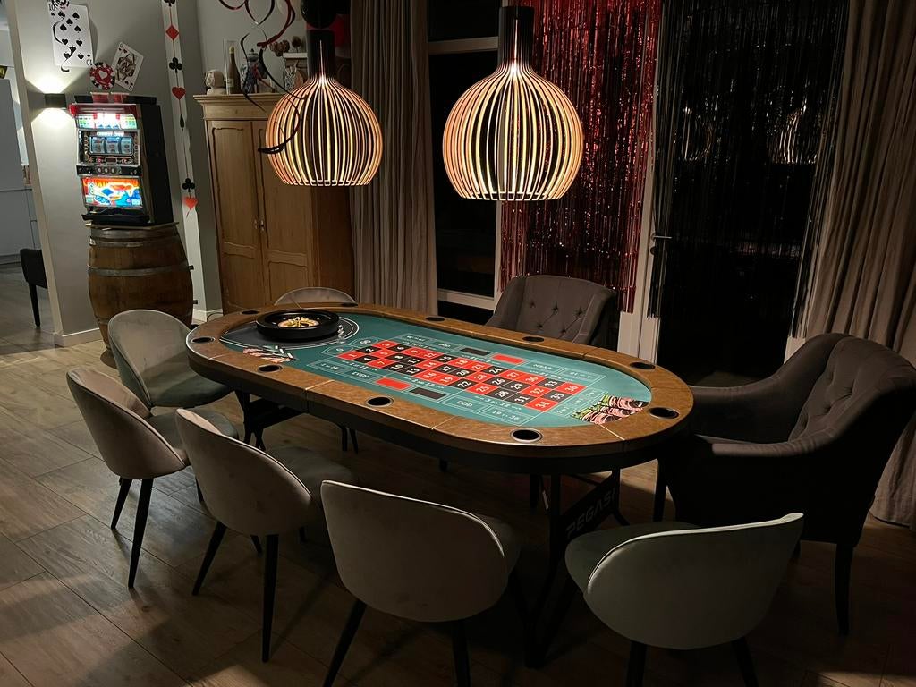 Casino “Home Party” met Roulette | Blackjack | Poker, Vijf spelers of meer, Ophalen, Zo goed als nieuw