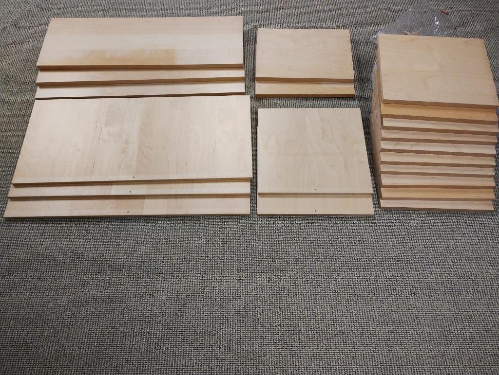 5 stuks Ikea Billy bovendeel, Ophalen, Gebruikt, 50 tot 100 cm, Minder dan 100 cm