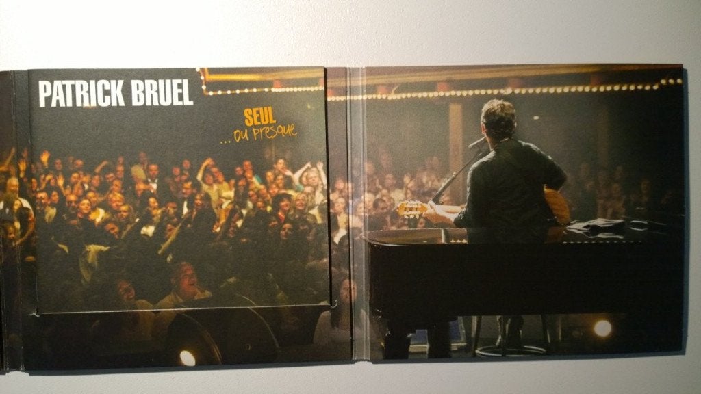 Patrick Bruel - Seul... Ou Presque (En Acoustique), Ophalen of Verzenden, Zo goed als nieuw, Album, Inclusief DVD
