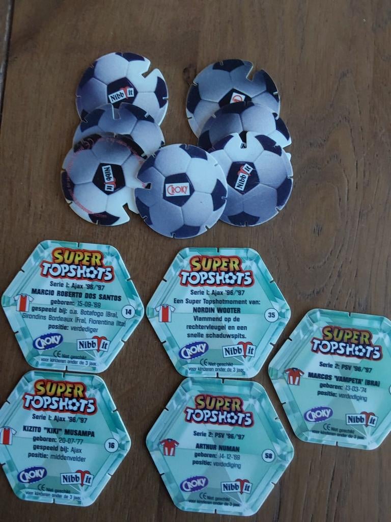 5 Super topshots flippo's, Ophalen of Verzenden, Losse flippo's