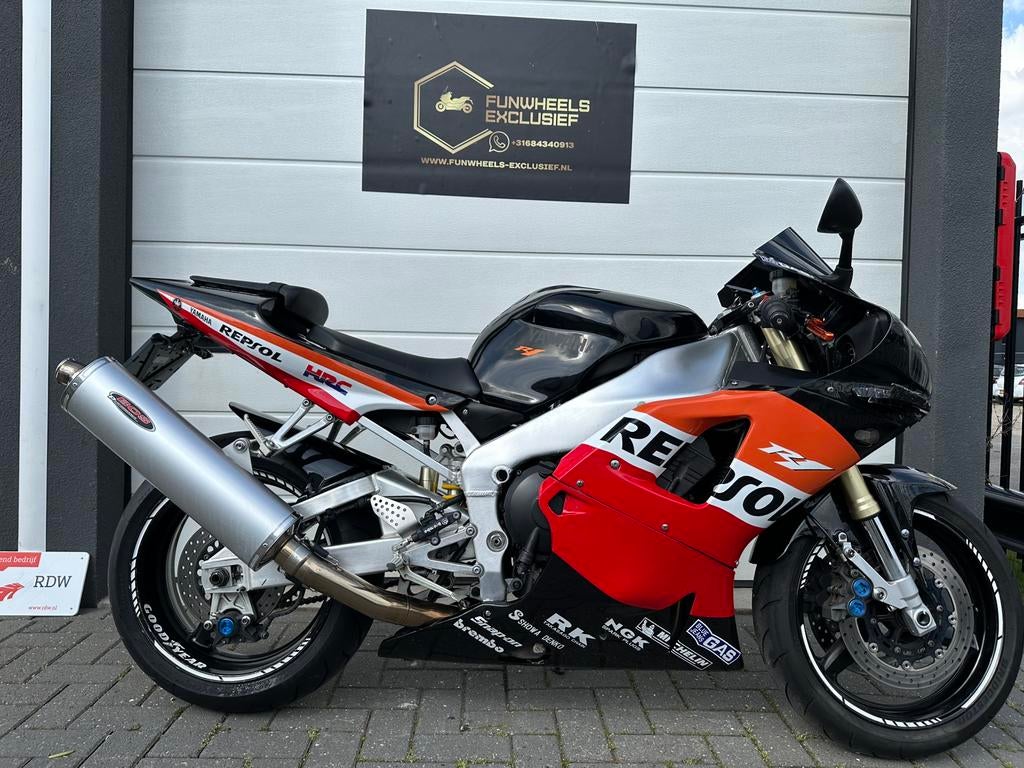 Yamaha R1 | RN04 |2001|150 PK|LED|XENON| Repsol uitvoering, Motoren, Motoren | Yamaha, Sportuitlaat, 4 cilinders, Motorrijbewijs A