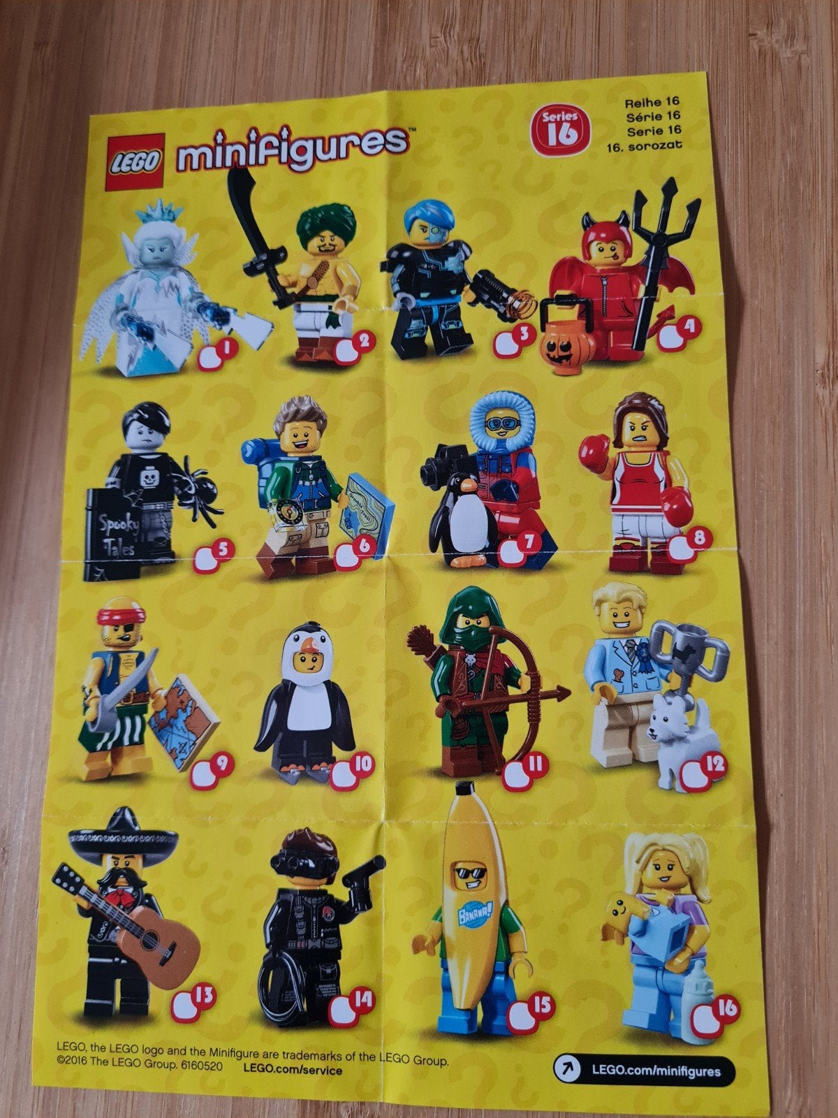 Lego 71013 Minifigures Serie 16, Lego, Nieuw, Ophalen of Verzenden, Minifiguren serie