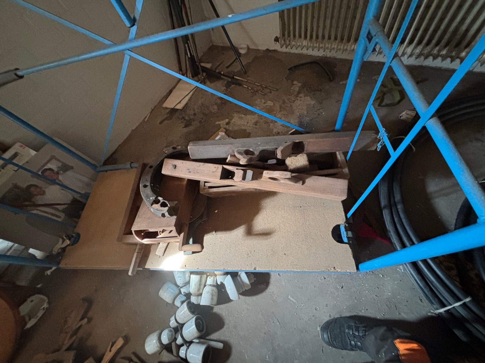 Oude houten gereedschappen en onderdelen, Antiek en Kunst, Antiek | Gereedschap en Instrumenten, Ophalen of Verzenden