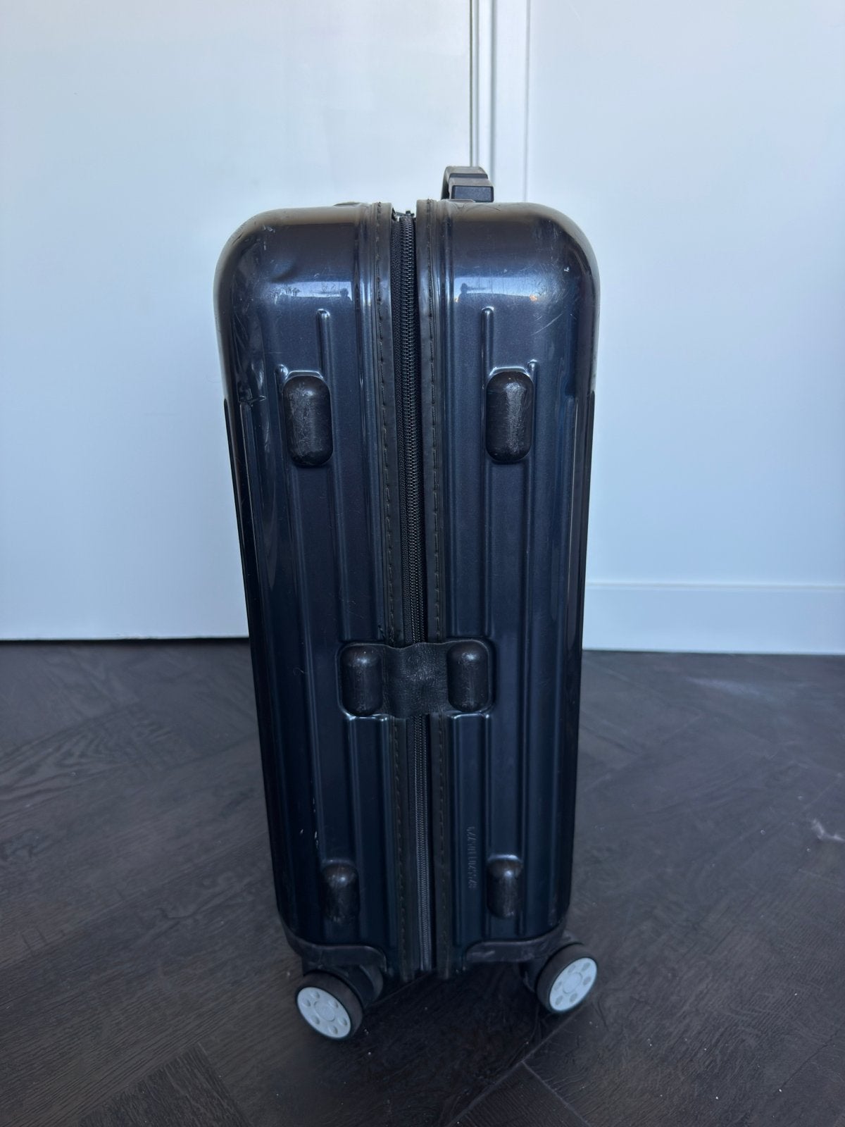 Rimowa Trolley - Polycarbonaat Cabine Koffer met Multiwheel, Gebruikt, 50 tot 60 cm, Hard kunststof, Slot
