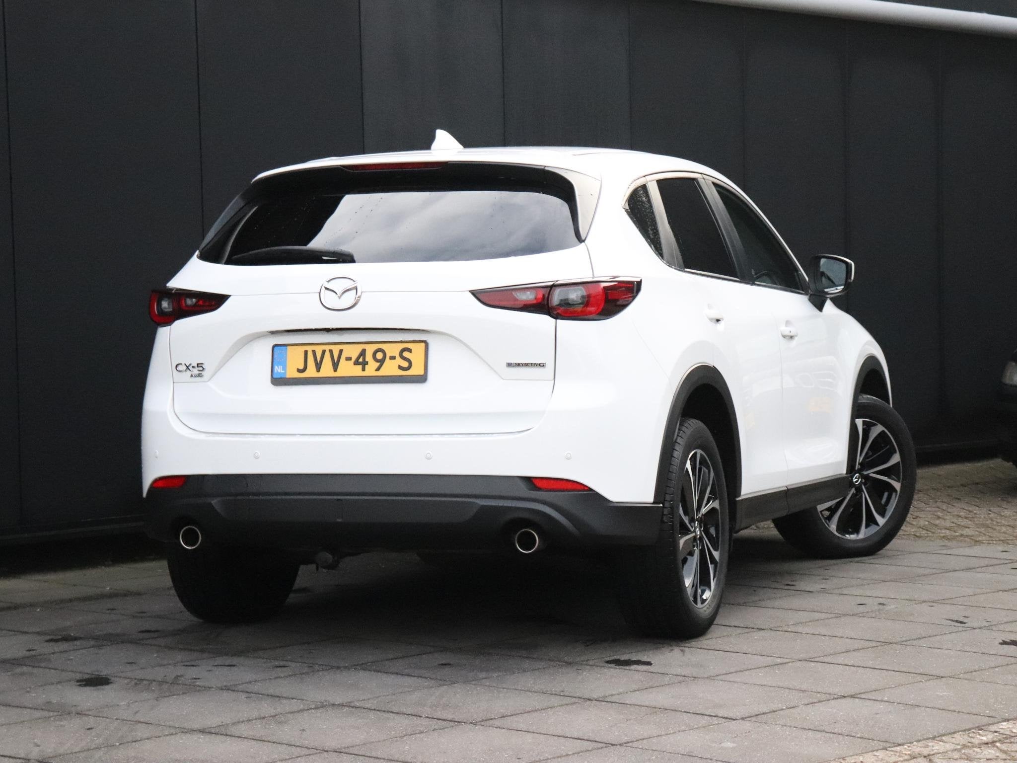 Mazda CX-5 2.5 AWD e-SkyActiv-G M Hybrid 194 Takumi | AUT. |, Gebruikt, 4 cilinders, 2000 kg, Wit